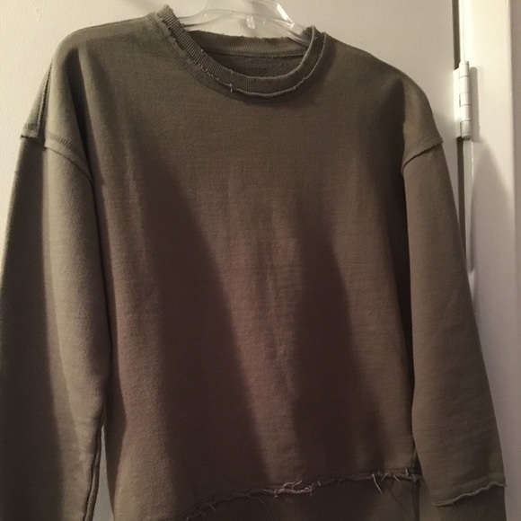 Treasure & Bond Distressed Sweatshirt - Picture 1 of 3